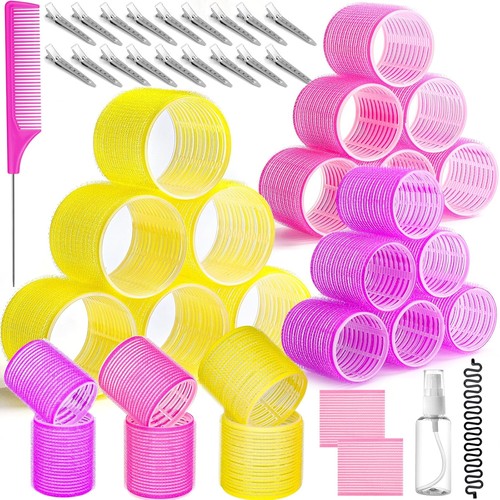 Jumbo hair curlers set big - jumbo,